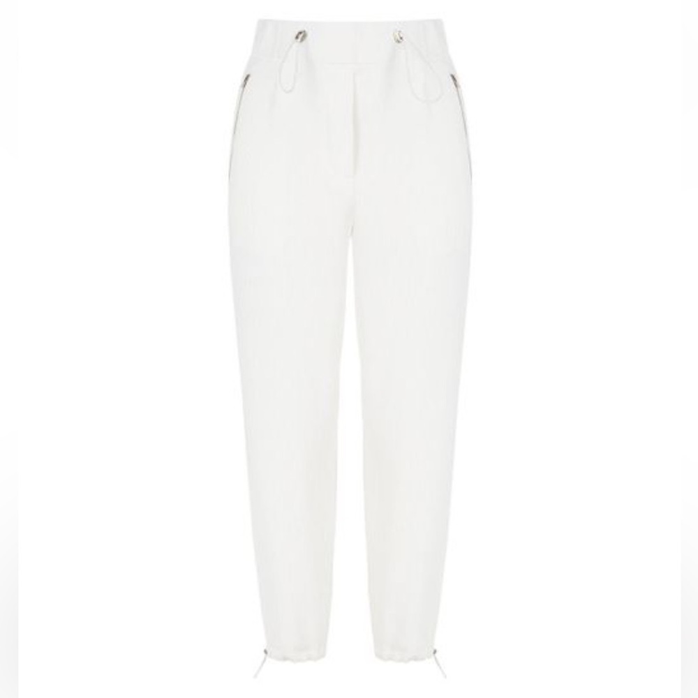 Nocturne
Women's White Textured Jogging Pants
